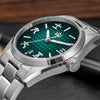 Orologio automatico AddiesKIN K011 da 38 mm con quadrante a motivo "lingotto" e movimento 9015