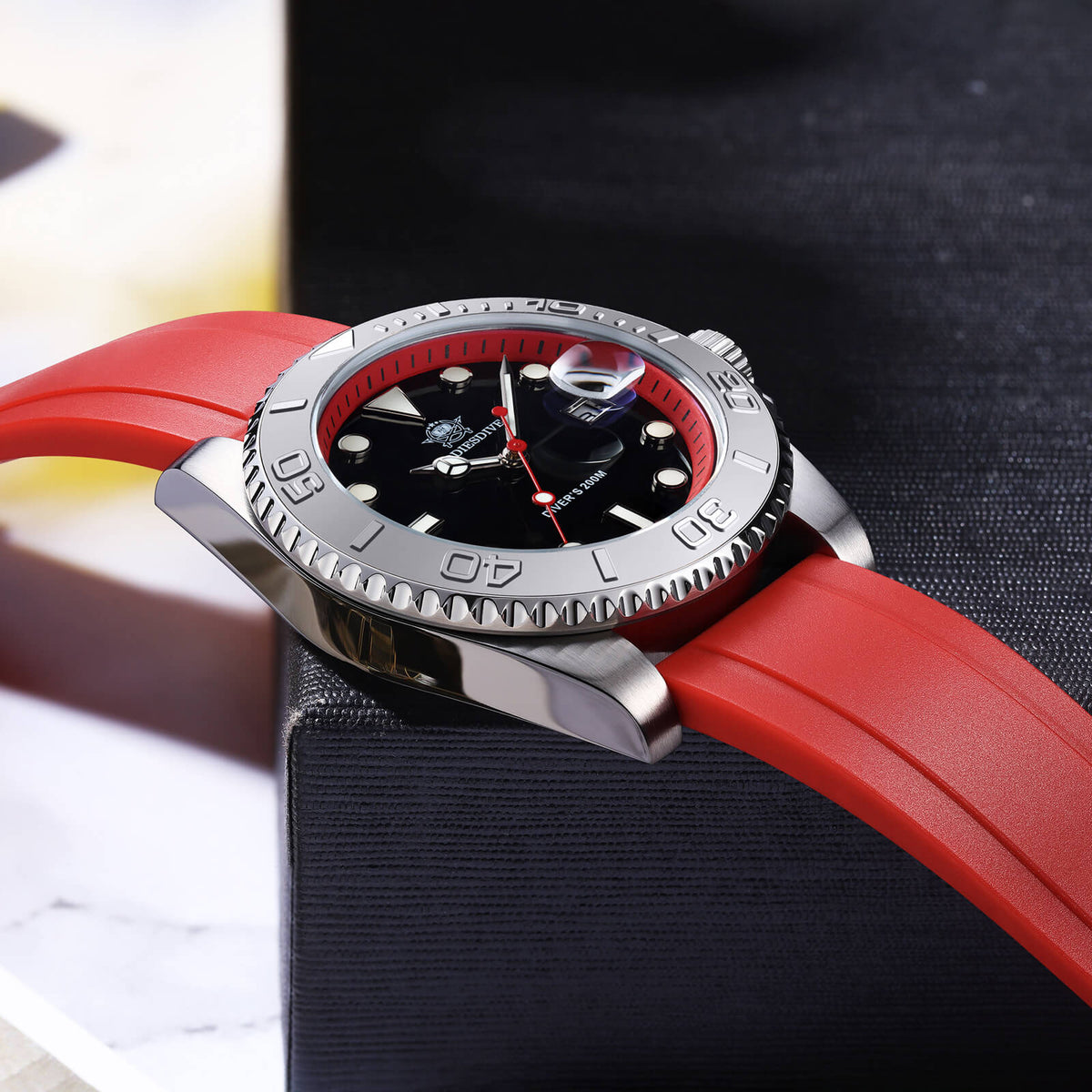 ★Saldi Anniversario★ADDIESDIVE Orologio Sportivo al Quarzo da 41 mm Impermeabile 200 m (AD2040)