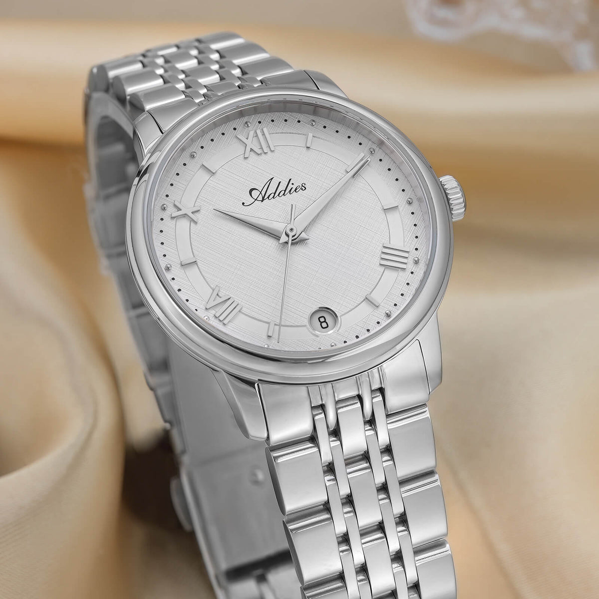 Orologio da donna di lusso Addies, al quarzo, in acciaio inossidabile, 31 mm – AW25904