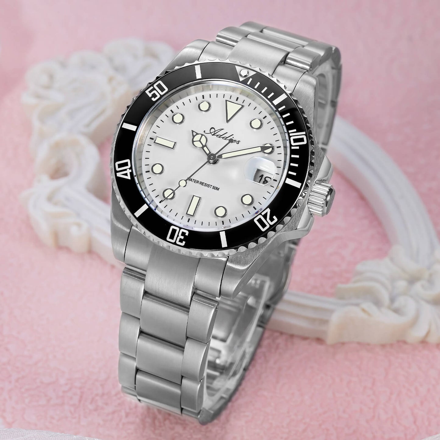 Addies Orologio al quarzo Luxury in acciaio inossidabile AW25902