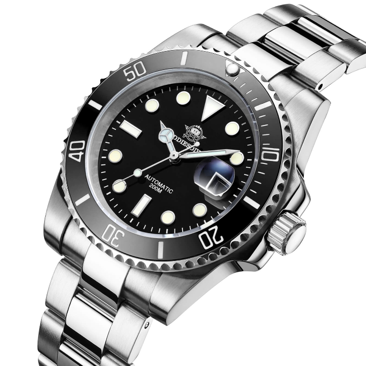 ADDIESDIVE Orologio subacqueo automatico da uomo, subacqueo 200 m, NH35A/8215 (H3AC)
