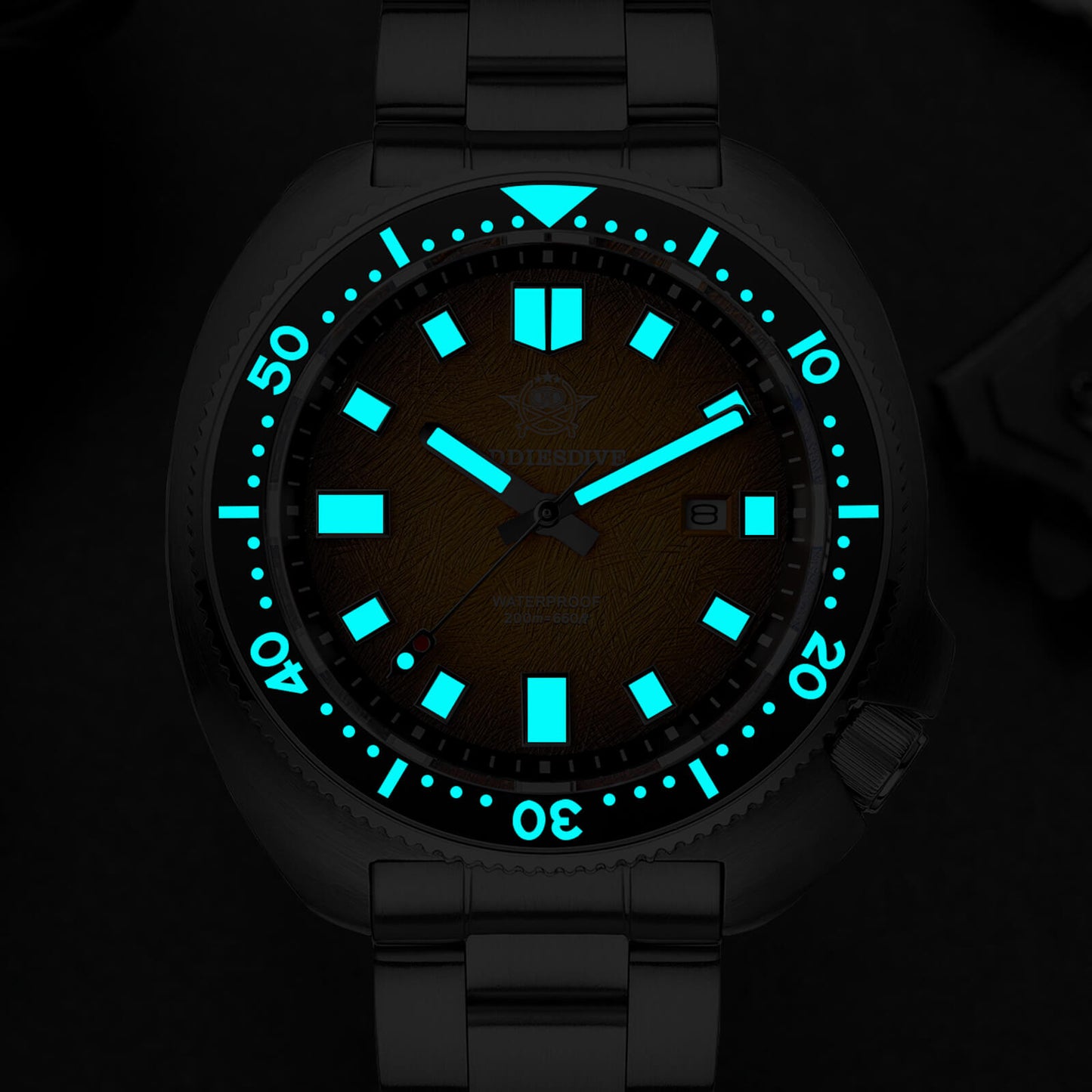 ★Saldi Anniversario★Addiesdive Turtle Orologio subacqueo al quarzo da uomo con cristallo di zaffiro AD2511