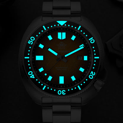 ★Saldi Anniversario★Addiesdive Turtle Orologio subacqueo al quarzo da uomo con cristallo di zaffiro AD2511