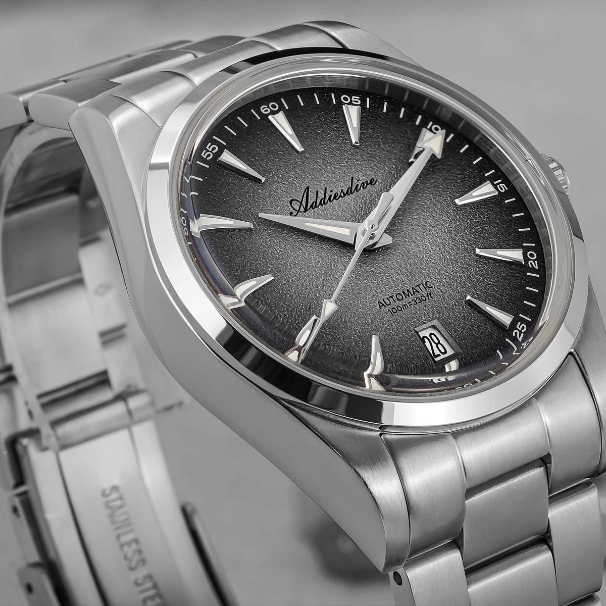 ★Magazzino Italia★ADDIESDIVE AD2527 Orologio Uomo Lusso | Impermeabile 100M, Automatico Giapponese