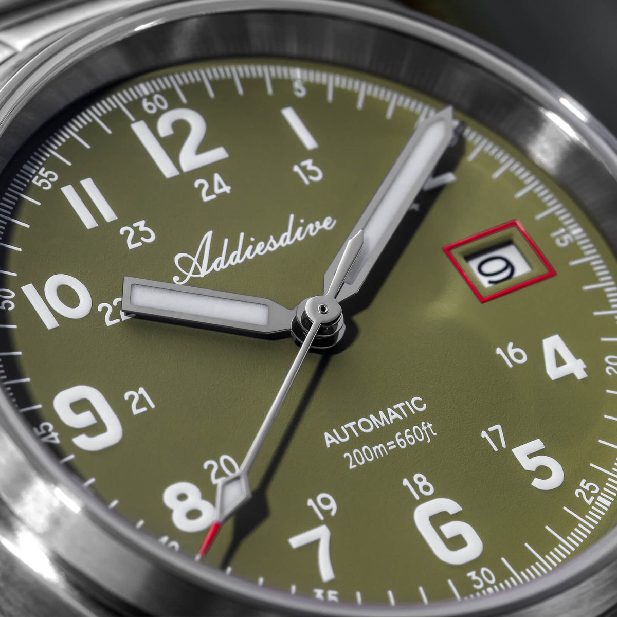 🔥SALDI D'AUTUNNO 🔥ADDIESDIVE 39mm Orologio Explore NH35 Automatico AD2070