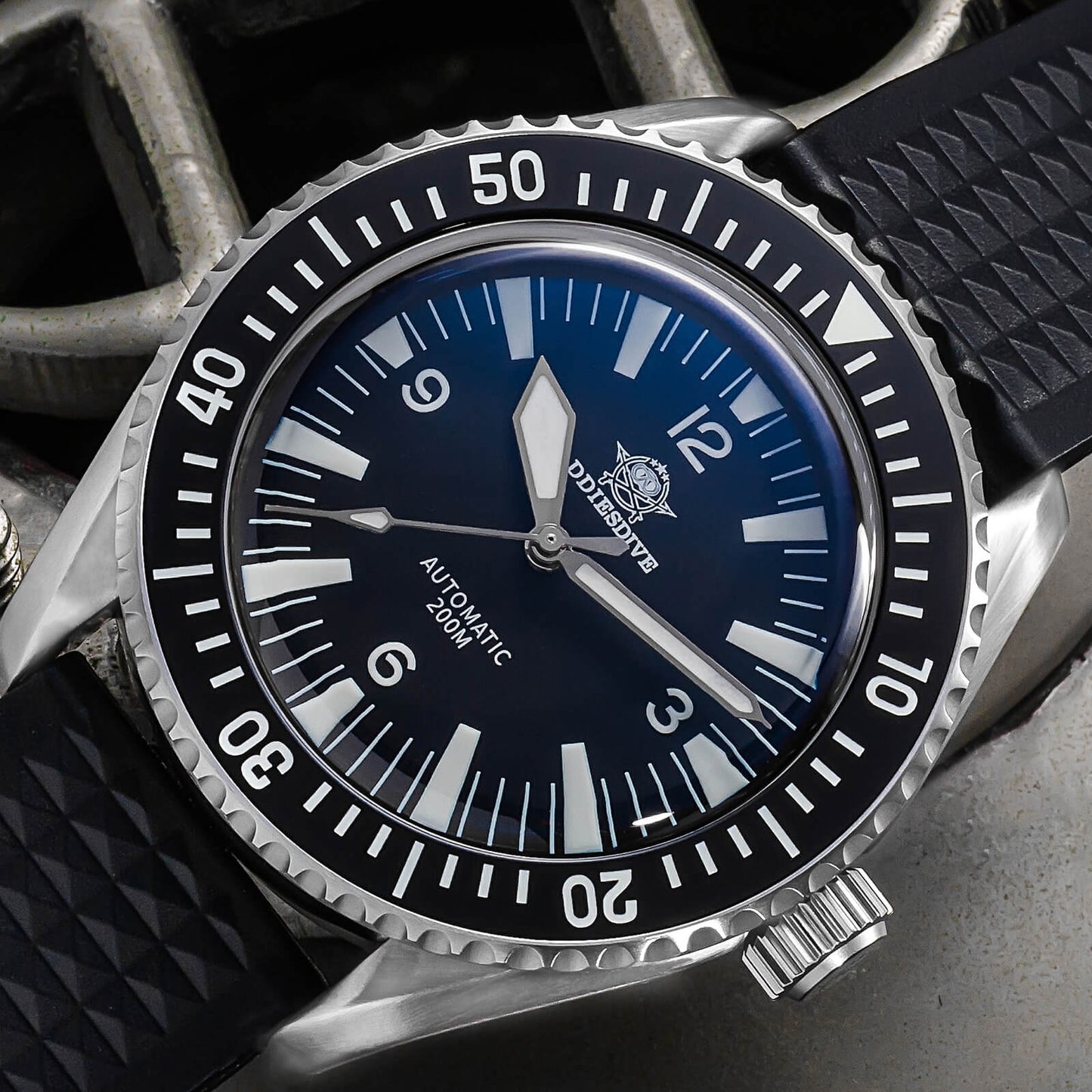 ADDIESDIVE Orologio Subacqueo Automatico Milsub AD2056