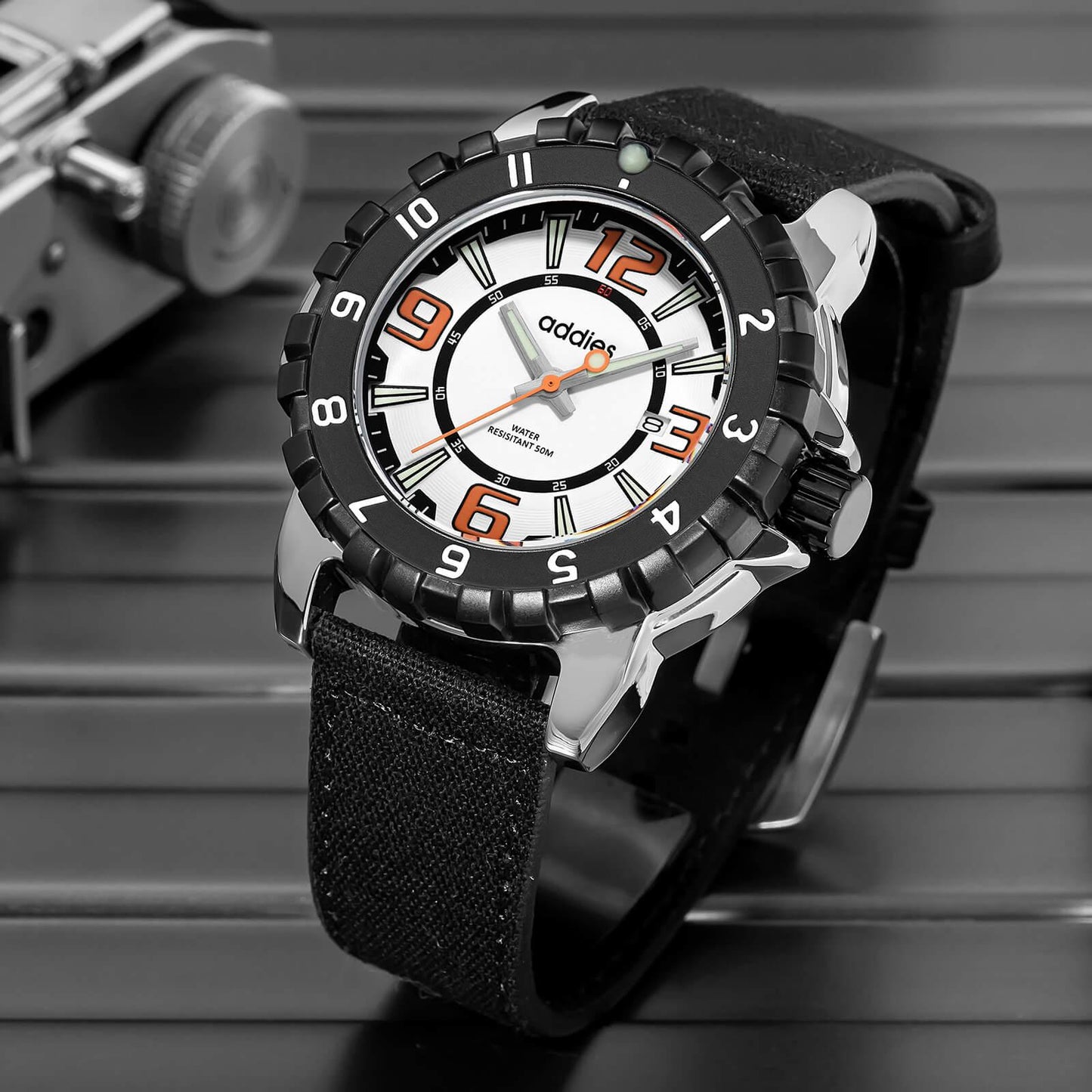 ADDIES Orologio Sportivo al Quarzo MY-057, Impermeabile Fino a 50 m
