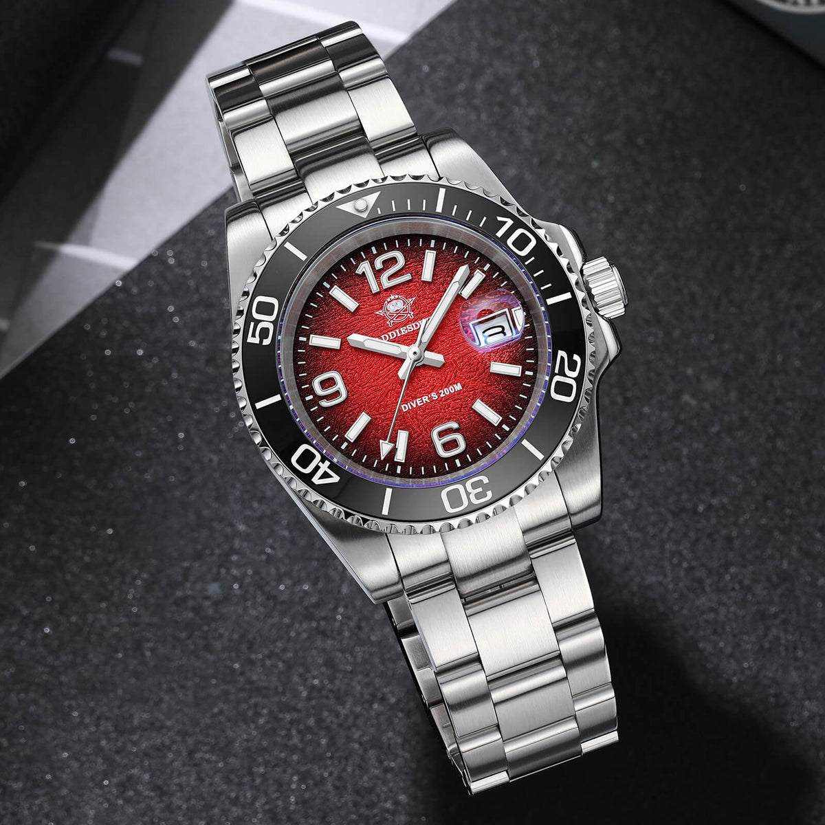 ★Saldi Anniversario★Addiesdive Orologio al Quarzo Moderno da 41 mm, AD2513