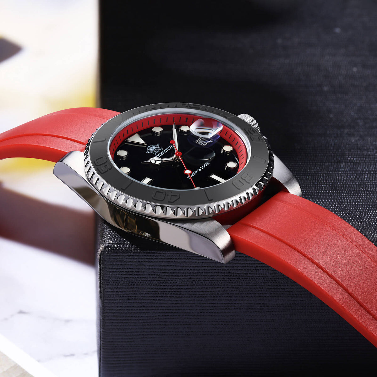 ★Saldi Anniversario★ADDIESDIVE Orologio Sportivo al Quarzo da 41 mm Impermeabile 200 m (AD2040)
