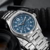ADDIESDIVE Orologio automatico in cristallo di zaffiro da 39 mm Orologio da campo AD2074