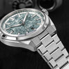 AddiesKIN 40mm Orologio Automatico di Lusso con Quadrante in Titanio Cristallizzato e Movimento Miyota 9015 (Modello K006)