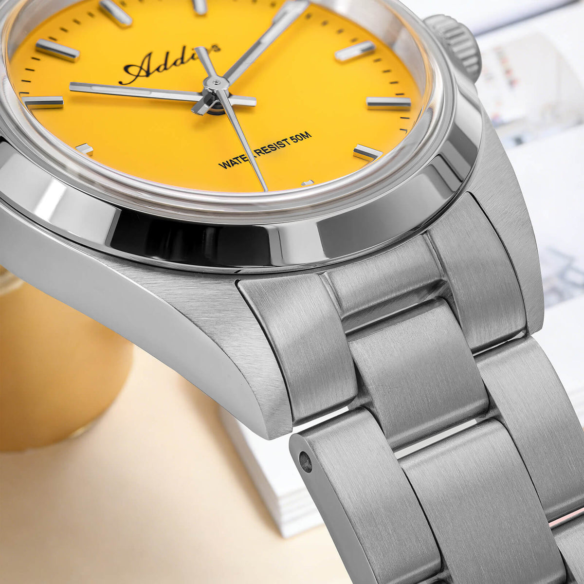 Orologio da donna di lusso Addies, al quarzo, in acciaio inossidabile, 31 mm – AW25903