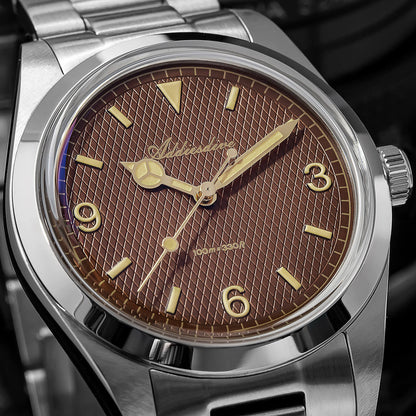 ★Saldi Anniversario★Orologio subacqueo ADDIESDIVE Explore da 36 mm, orologio al quarzo VH31 AD2096