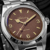 Orologio subacqueo ADDIESDIVE Explore da 36 mm, orologio al quarzo VH31 AD2096