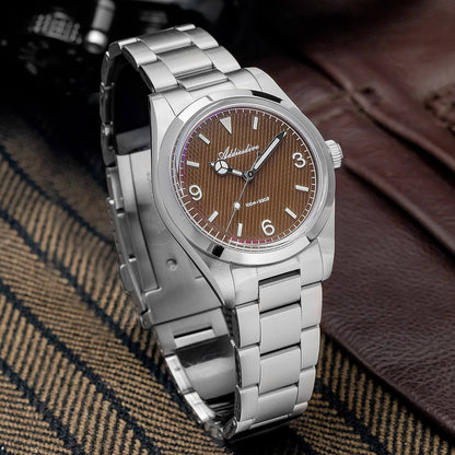 ★Saldi Anniversario★Orologio subacqueo ADDIESDIVE Explore da 36 mm, orologio al quarzo VH31 AD2096