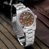 Orologio subacqueo ADDIESDIVE Explore da 36 mm, orologio al quarzo VH31 AD2096