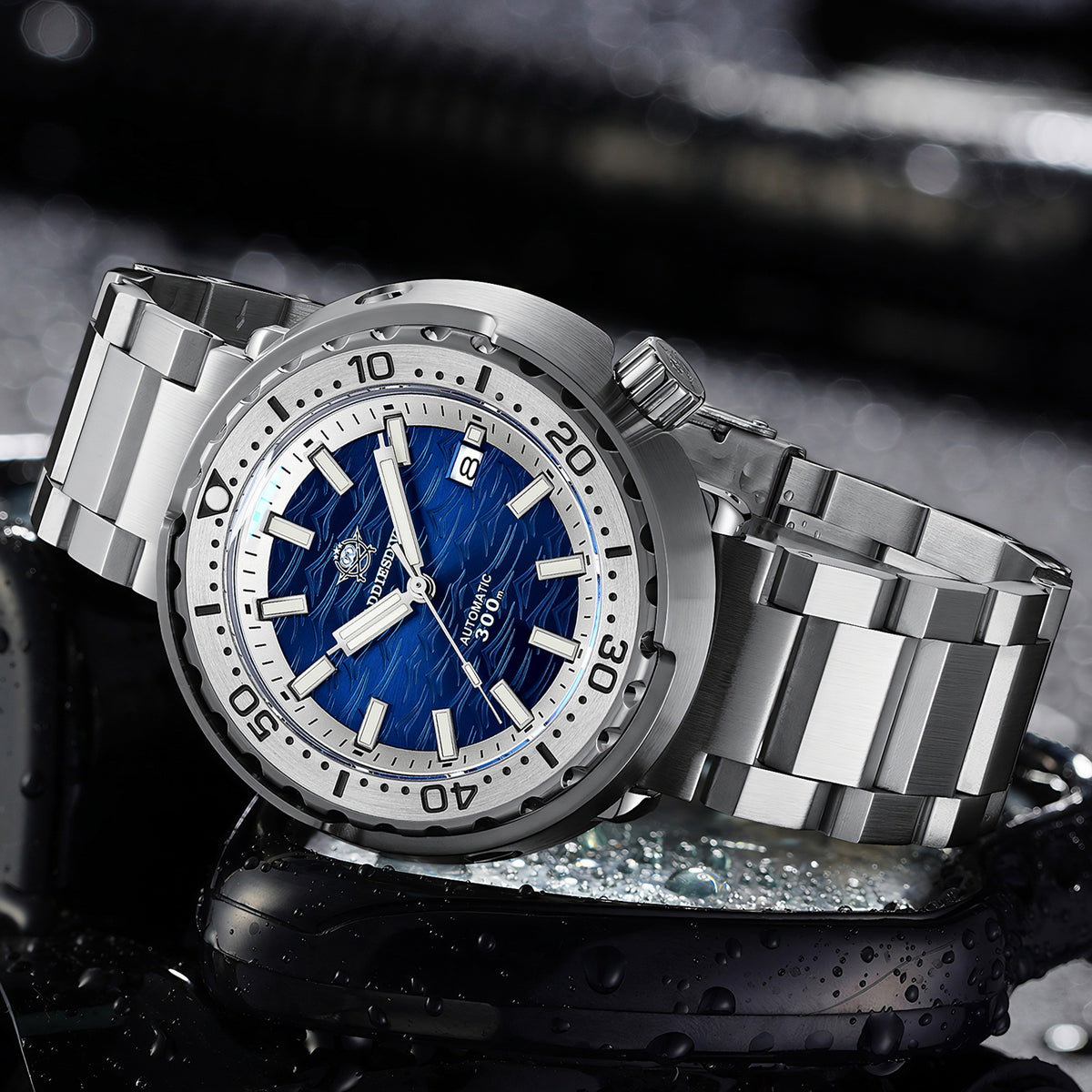 ★Speciale Capodanno★ Orologio automatico Addiesdive con cinturino in acciaio inossidabile, AD2098