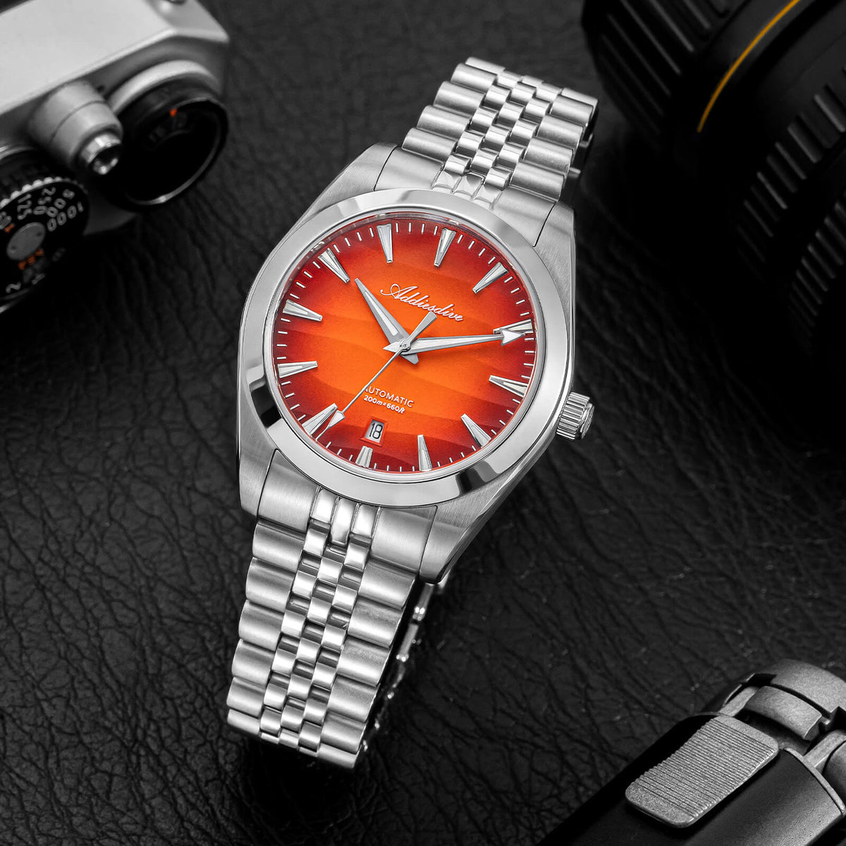 🔥SALDI D'AUTUNNO 🔥 Addiesdive Orologio Automatico 39mm “Desert Mirage” AD2540