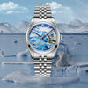 Addiesdive 39mm Orologio Automatico 3D Glacier Polar Bear Dial AD2042