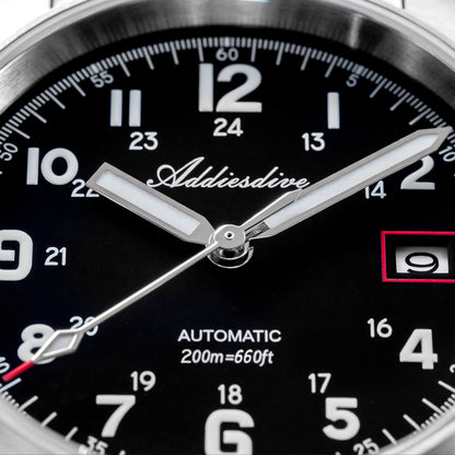 🔥SALDI D'AUTUNNO 🔥ADDIESDIVE 39mm Orologio Explore NH35 Automatico AD2070