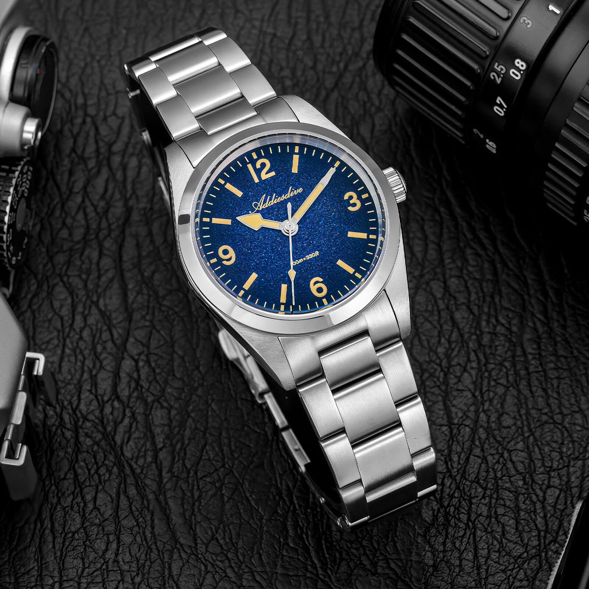 ADDIESDIVE Orologio al Quarzo Vintage 36mm C3 – Mod. AD2544