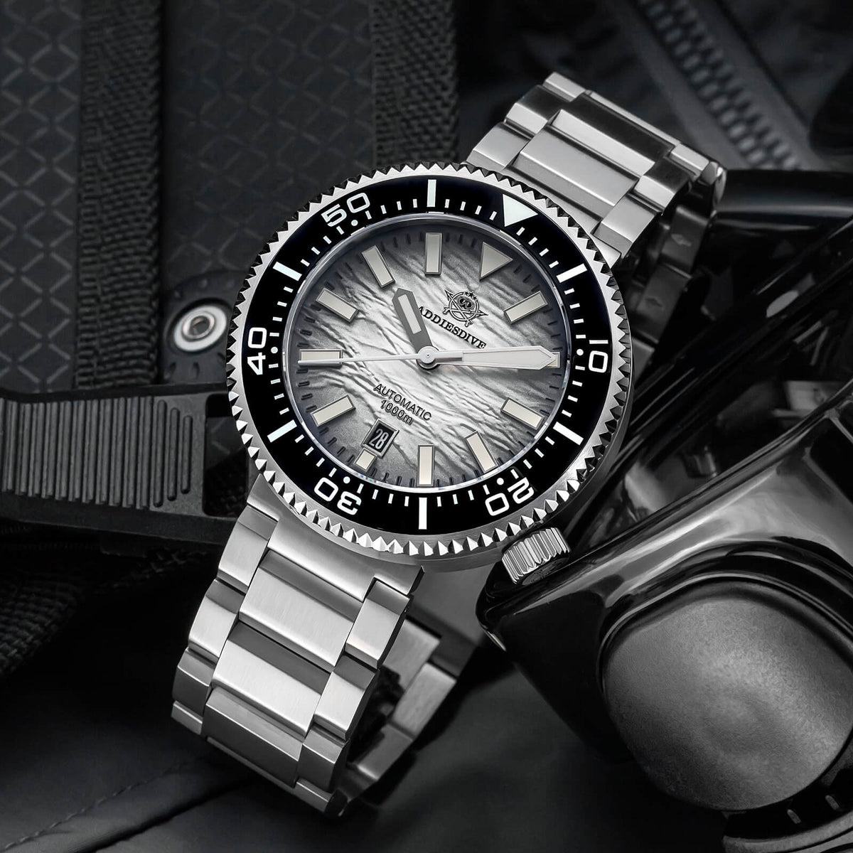 ★Speciale Capodanno★Addiesdive 46mm 1000m Orologio Subacqueo AD2069