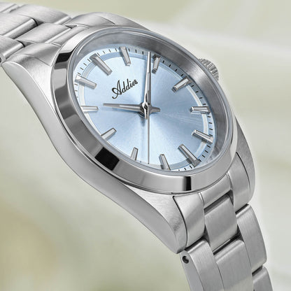 Addiesdive AW25908 Orologio da Donna al Quarzo 31mm con Quadrante Sunburst e Vetro Zaffiro