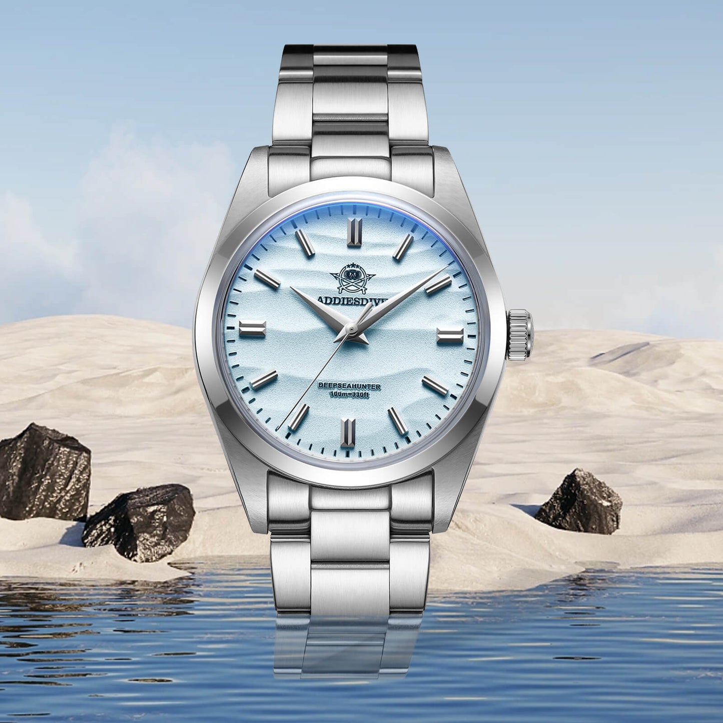 🔥Saldi Anniversario 🔥Orologio al quarzo ADDIESDIVE da 36 mm con movimento VH31 AD2030