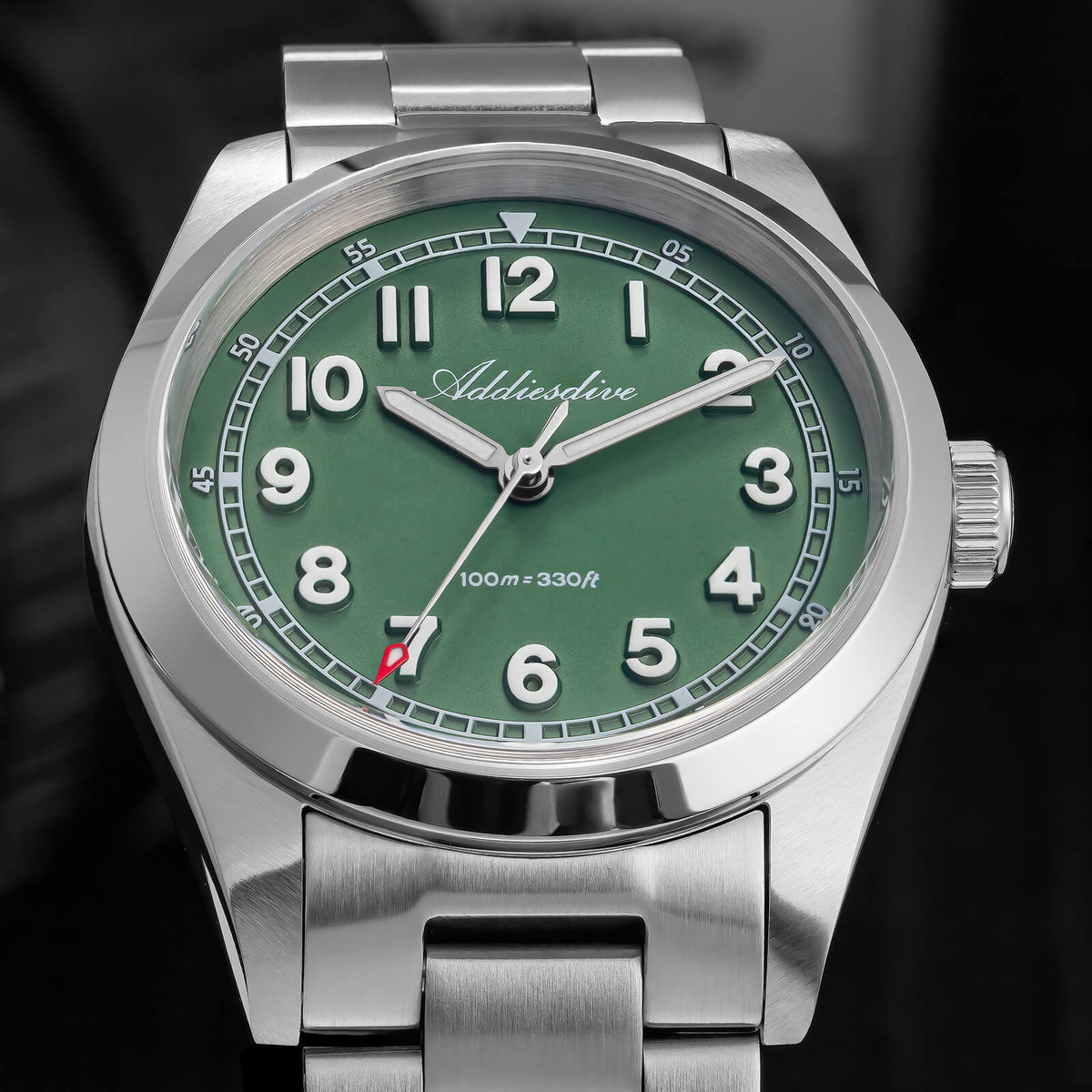 Orologio al quarzo ADDIESDIVE da 36 mm con movimento Super 2035 AD2521