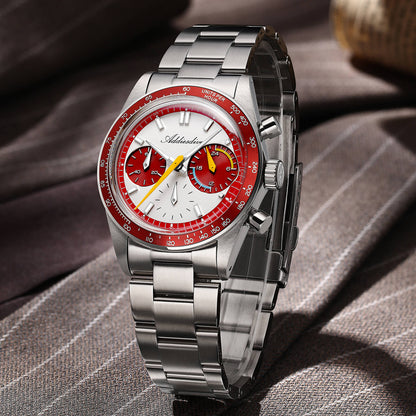 🔥SALDI D'AUTUNNO 🔥 Orologio cronografo al quarzo ADDIESDIVE 37 mm VK63 da corsa AD2539