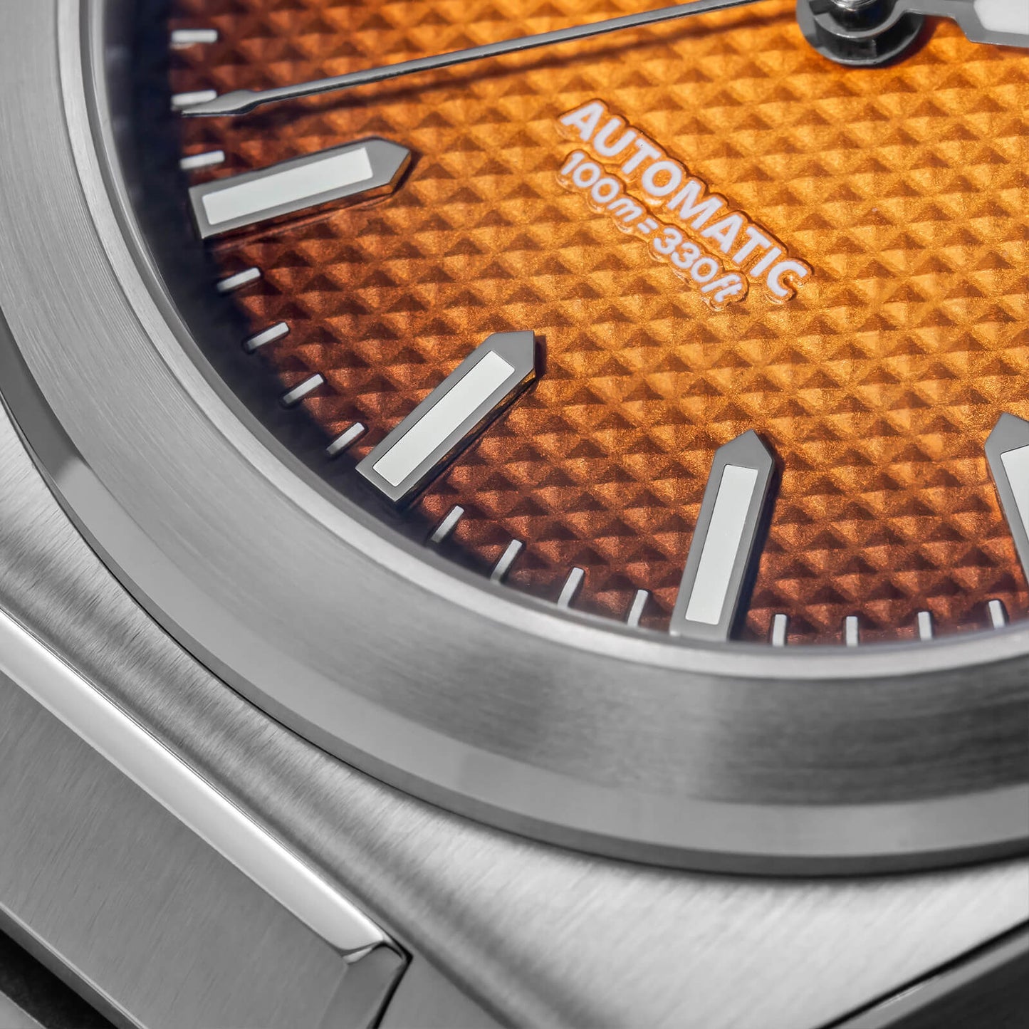 Orologio da uomo ADDIESKIN K004 "Waffle Elegance" automatico 9015