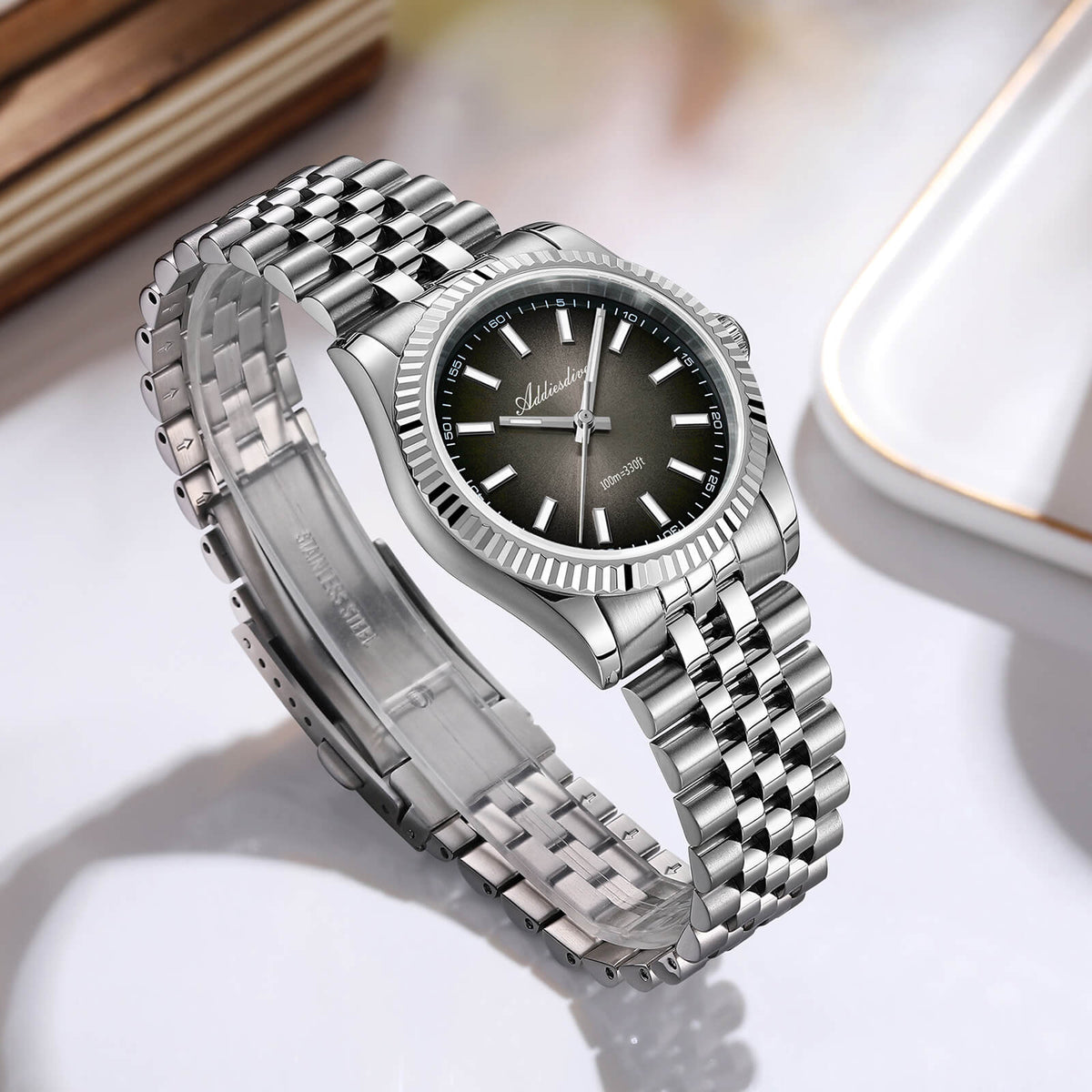 ★Saldi Anniversario★ADDIESDIVE 36mm DJ Homage Orologio da uomo AD2073