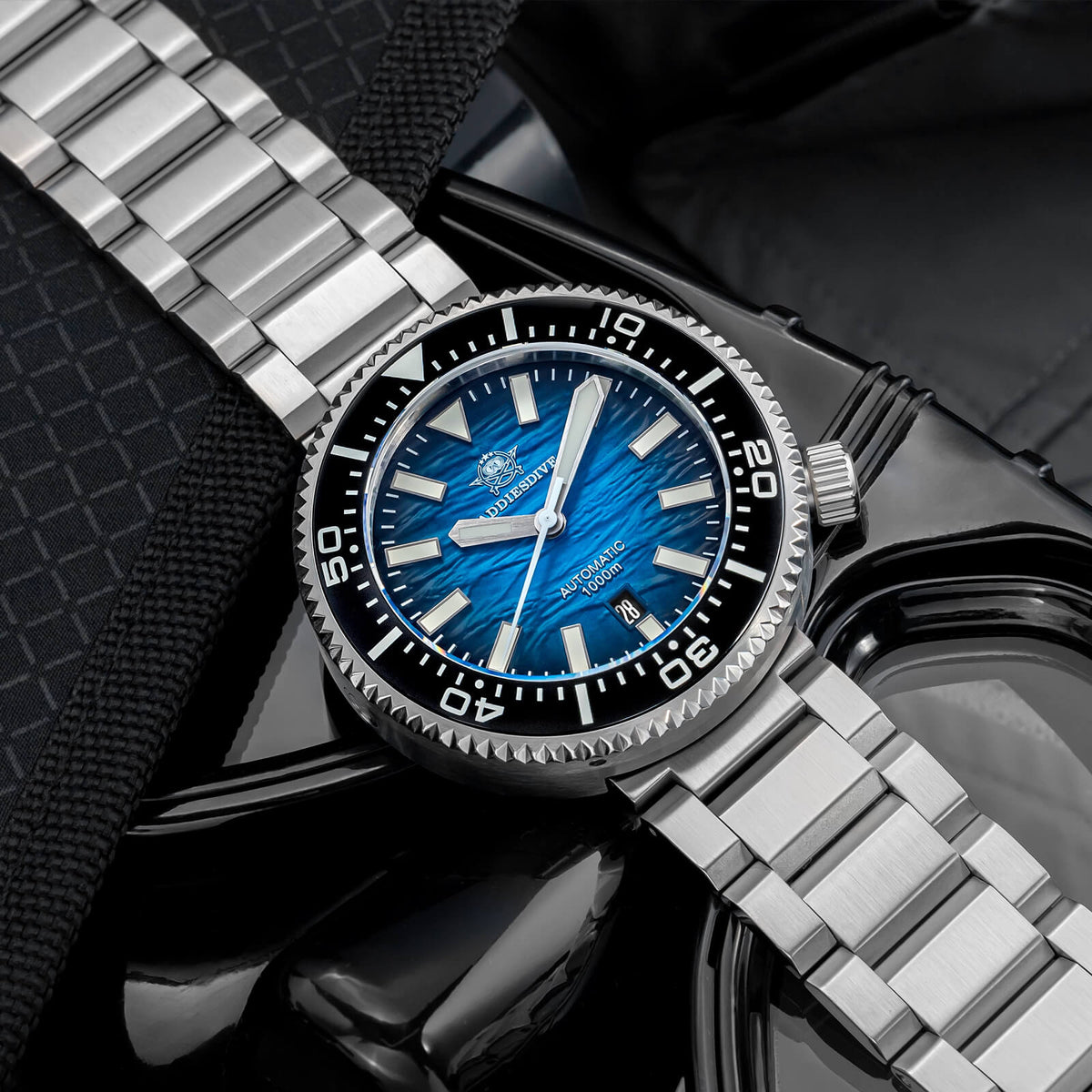 ★Speciale Capodanno★Addiesdive 46mm 1000m Orologio Subacqueo AD2069