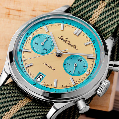 ★Saldi Anniversario★ADDIESDIVE 38mm Orologio cronografo VK64 AD2095
