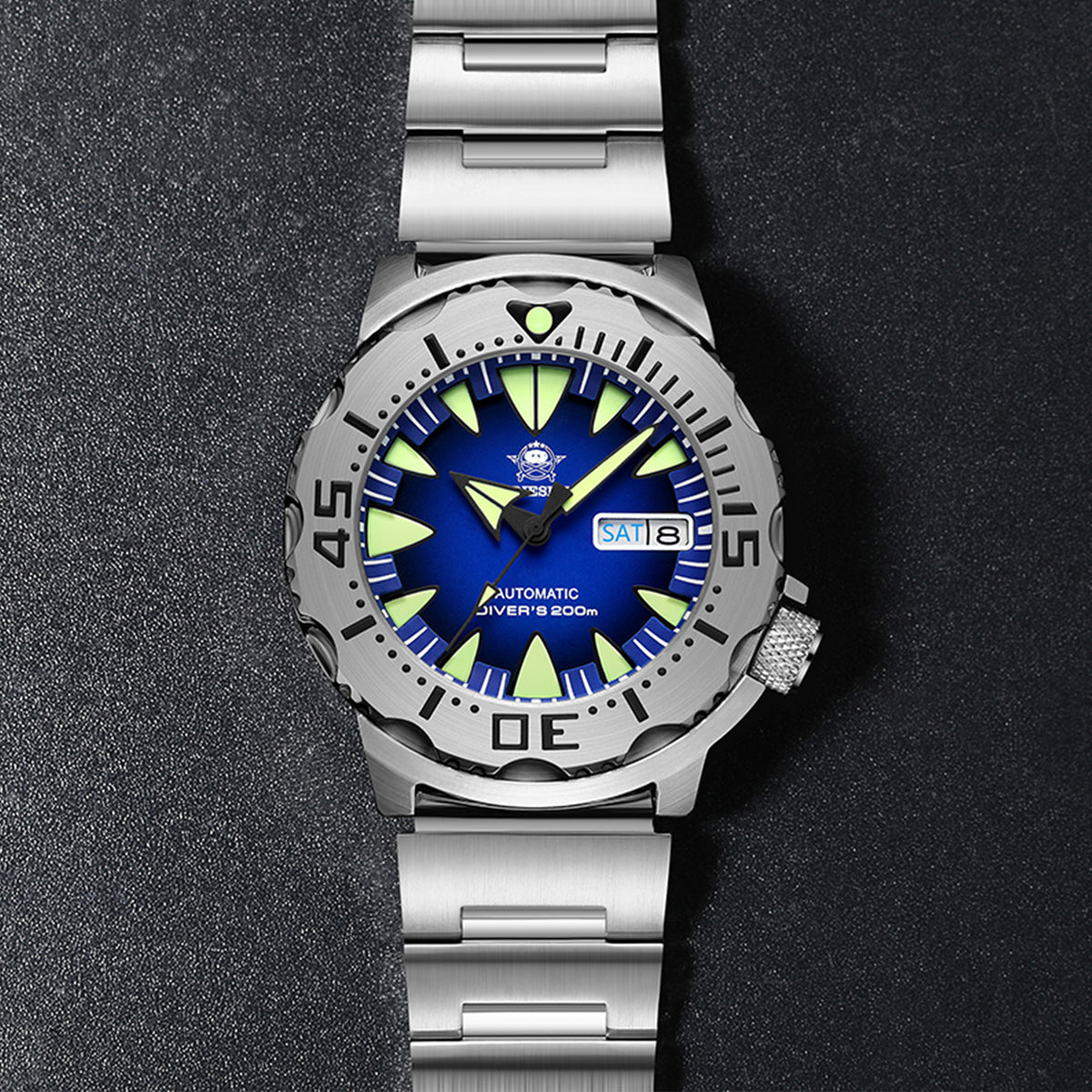 🔥SALDI D'AUTUNNO 🔥 Orologi automatici da sub ADDIESDIVE® Monster da uomo (AD2103)