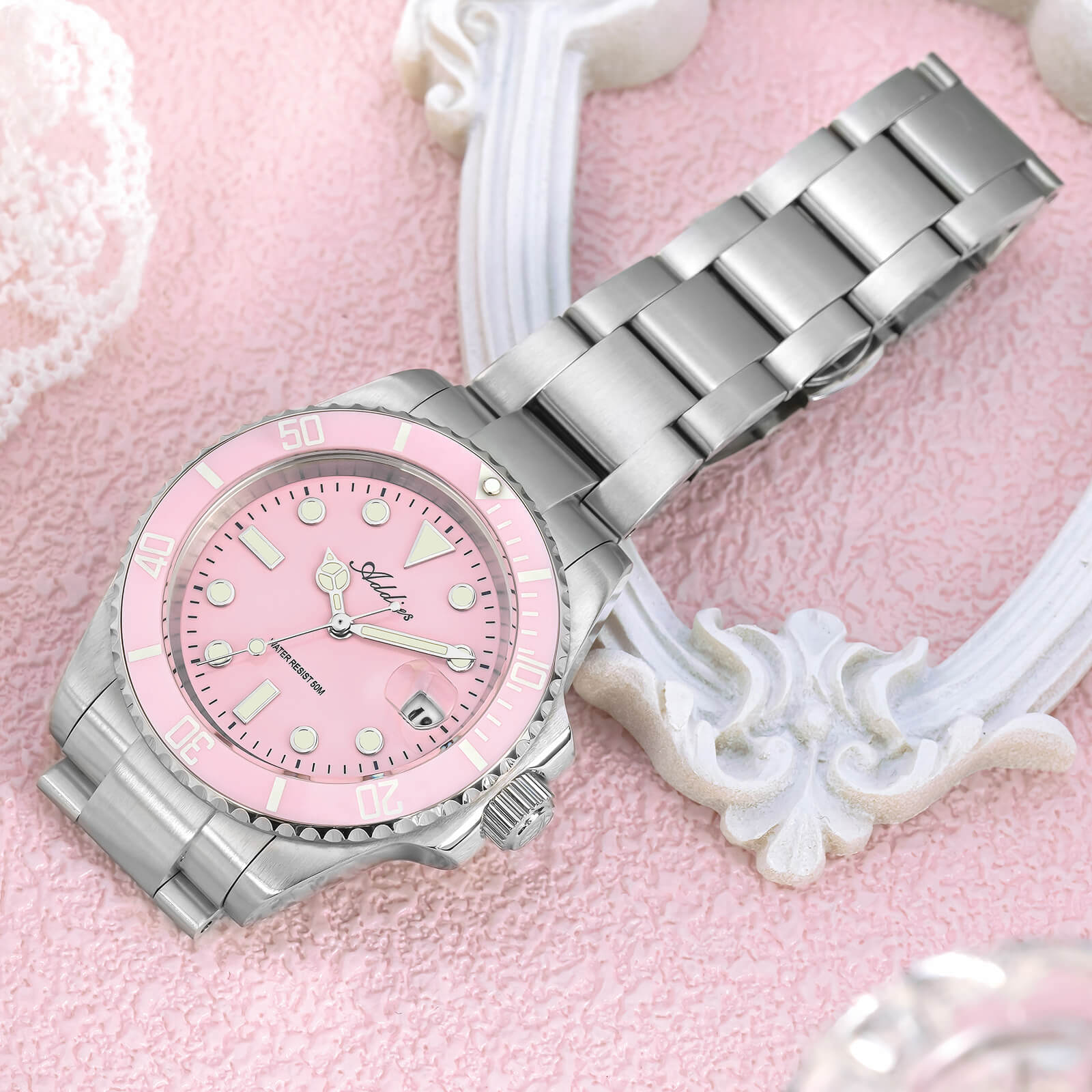 Addies Orologio al quarzo Luxury in acciaio inossidabile AW25902