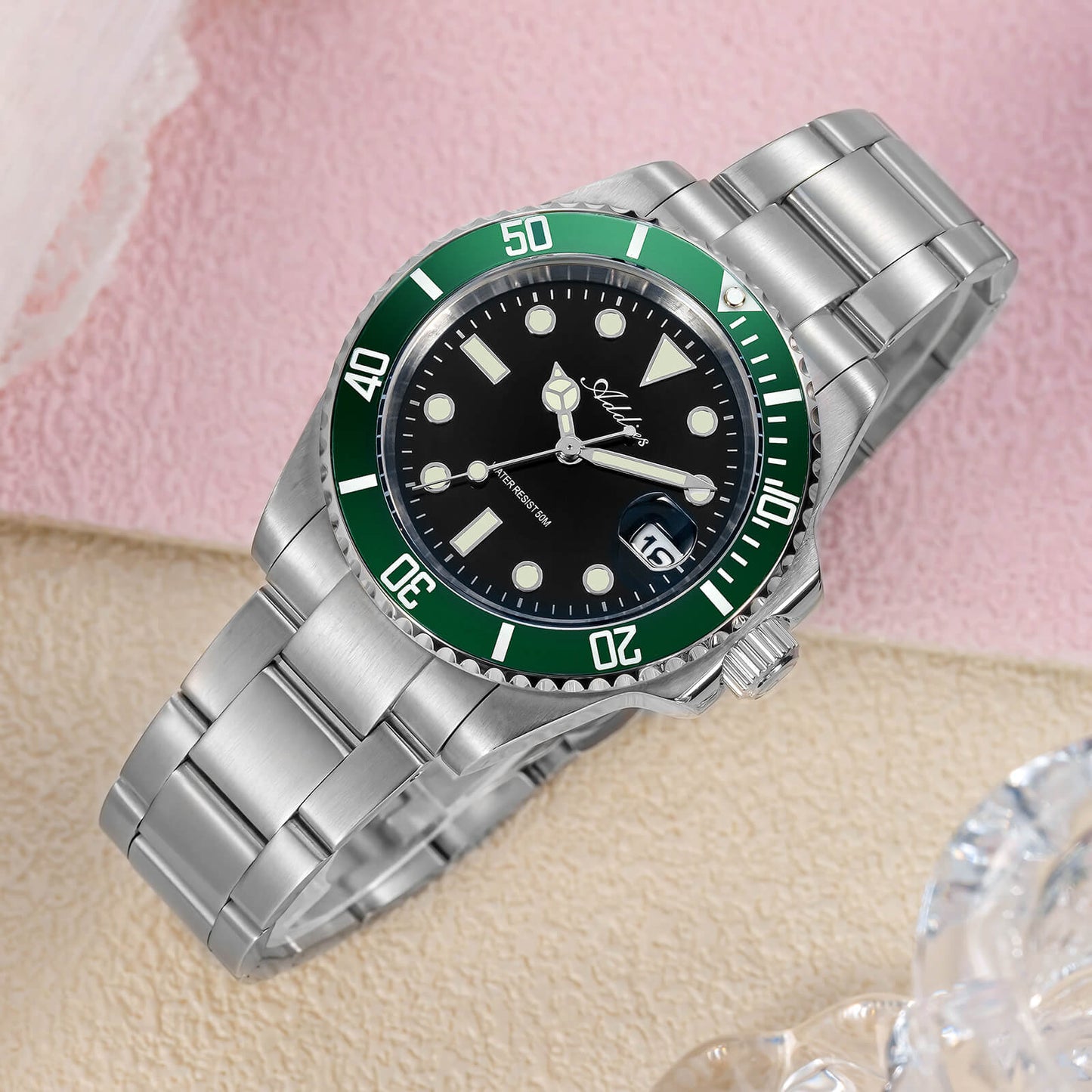 Addies Orologio al quarzo Luxury in acciaio inossidabile AW25902