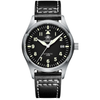 ADDIESDIVE® Pilot watch|movimento automatico NH35A Nastro in acciaio (MY-H2) Nero Cinturino in pelle