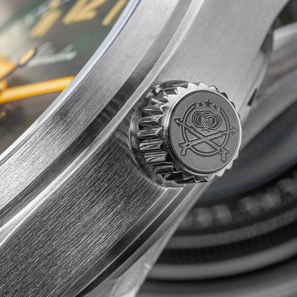 ★Xmas Special Offers★ADDIESDIVE 39mm Explore Orologio Meccanico Retrò da Uomo AD2055