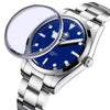 ADDIESDIVE Orologio da Pilota Automatico 38 mm per uomo e donna resistente all'acqua 100 metri (AD2113)