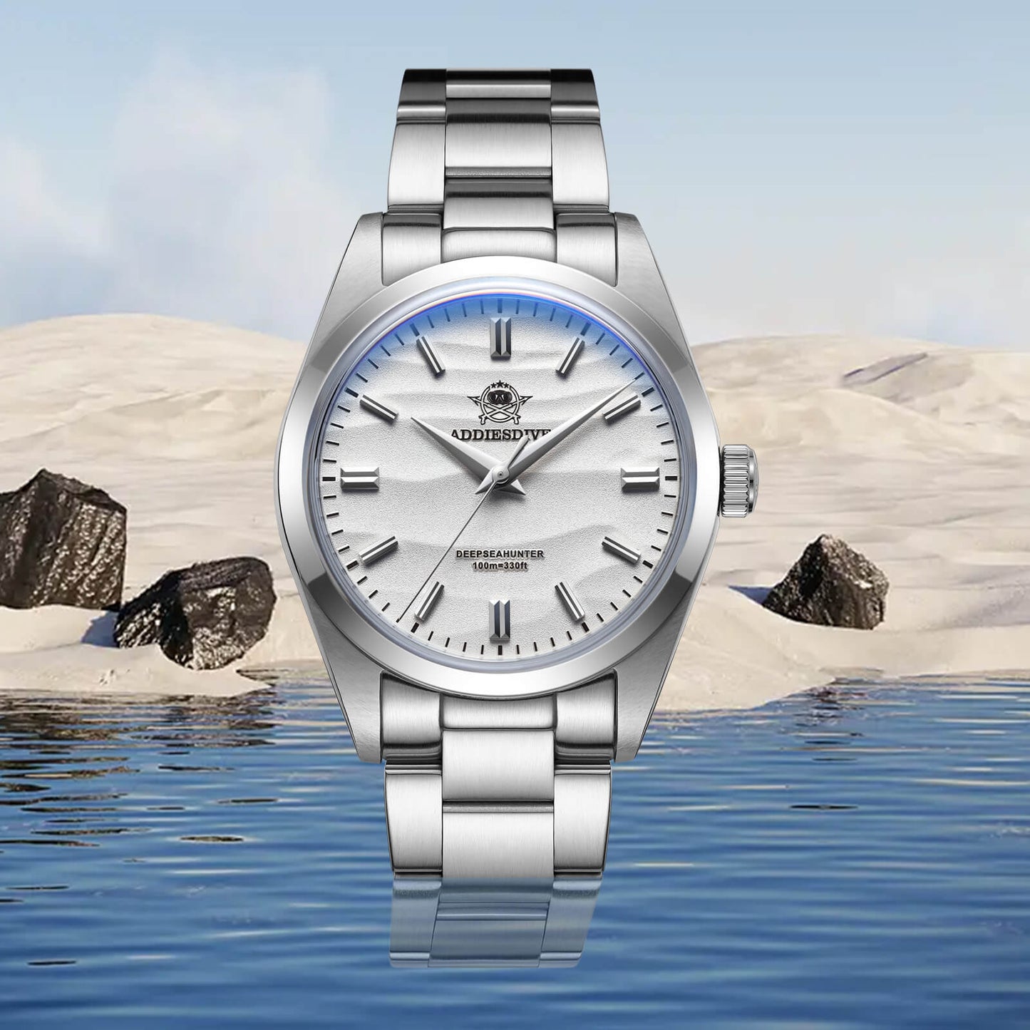 🔥Saldi Anniversario 🔥Orologio al quarzo ADDIESDIVE da 36 mm con movimento VH31 AD2030