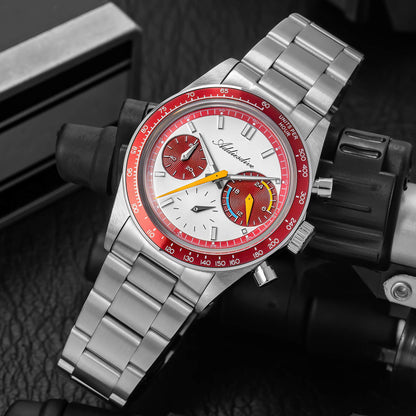 🔥SALDI D'AUTUNNO 🔥 Orologio cronografo al quarzo ADDIESDIVE 37 mm VK63 da corsa AD2539