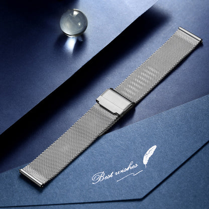 ADDIESDIVE Cinturino per Orologio in Maglia di Acciaio Inossidabile da 20 mm