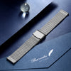★Super Sconti★ADDIESDIVE Cinturino per Orologio in Maglia di Acciaio Inossidabile da 20 mm