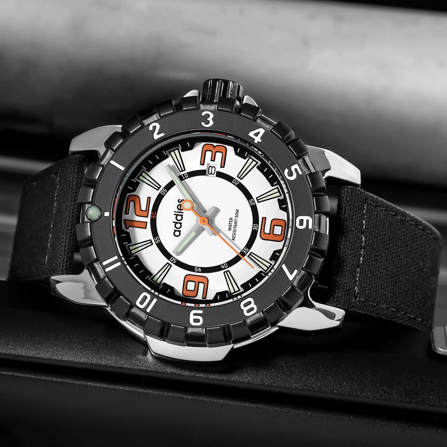 ADDIES Orologio Sportivo al Quarzo MY-057, Impermeabile Fino a 50 m
