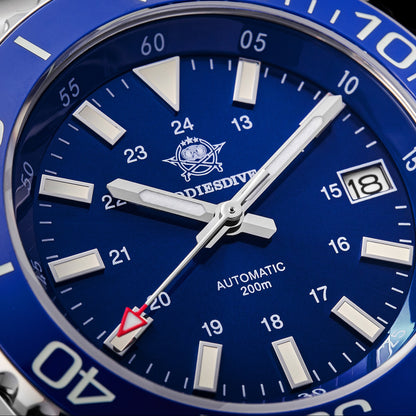 ★Saldi Anniversario★Orologio subacqueo automatico da uomo ADDIESDIVE con vetro zaffiro sintetico AD2504