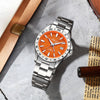 ADDIESDIVE Orologio GMT al quarzo da 38 mm con movimento RONDA 515 (AD2548)