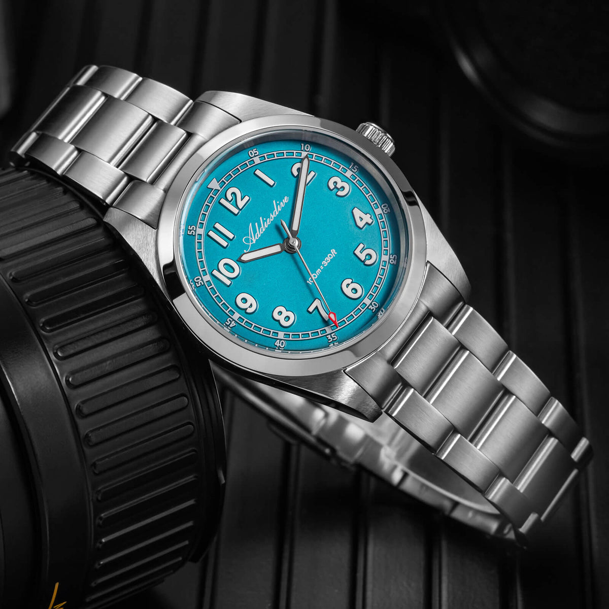 Orologio al quarzo ADDIESDIVE da 36 mm con movimento Super 2035 AD2521