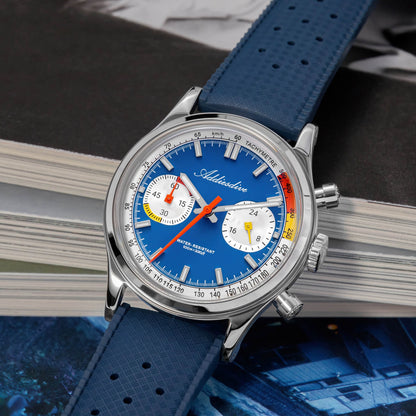 ★Saldi Anniversario★Orologio cronografo ADDIESDIVE VK64 da 38 mm ispirato alle corse AD2529