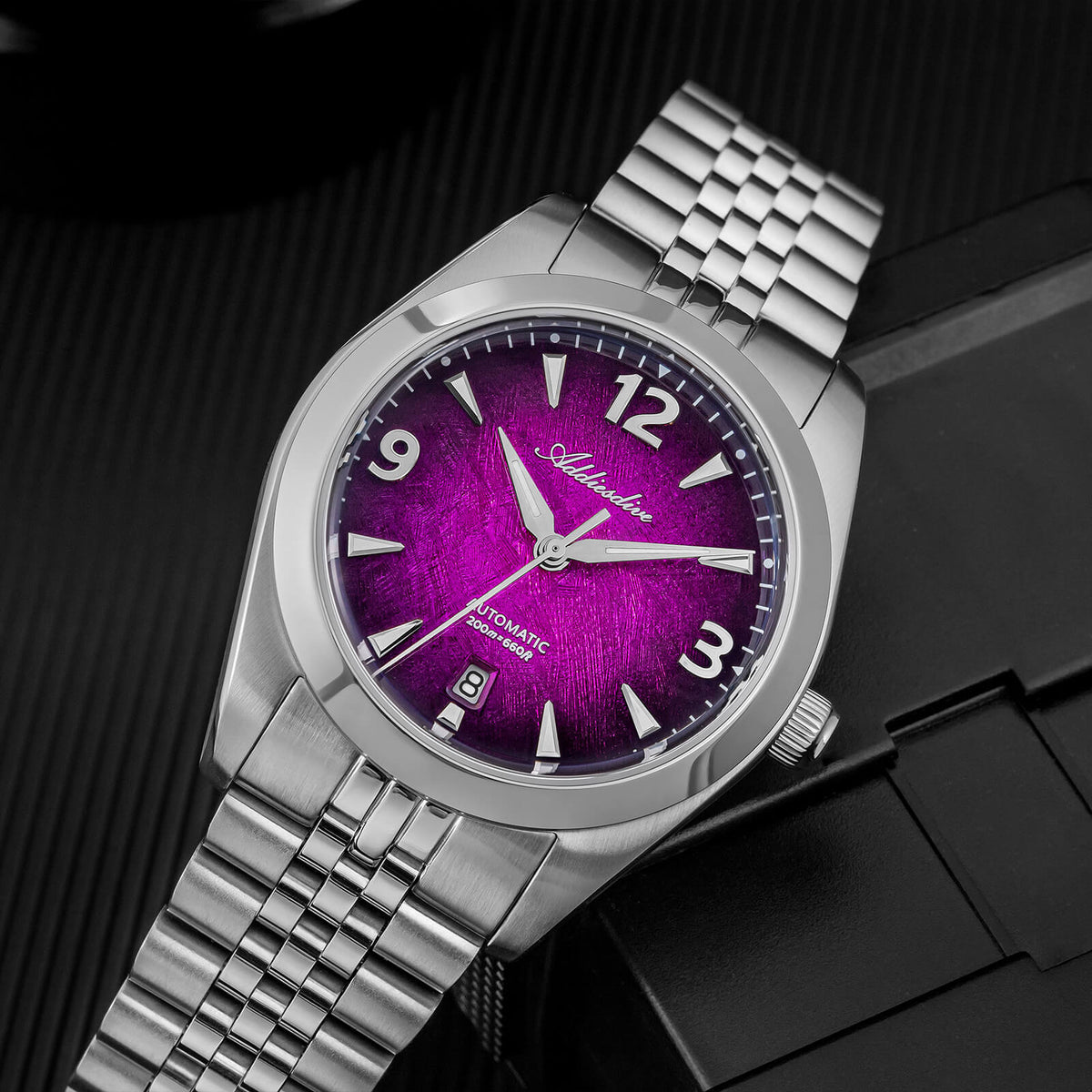 ADDIESDIVE AD2560 Orologio Automatico da Uomo 39mm – Miyota 8215, Vetro Zaffiro e Impermeabilità 200m